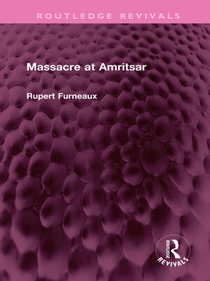 cover image of Massacre at Amritsar